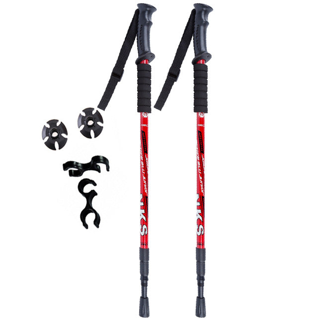 telescopic walking pole