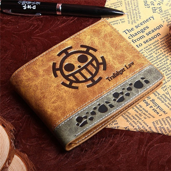 Men's Anime Billfold Wallet