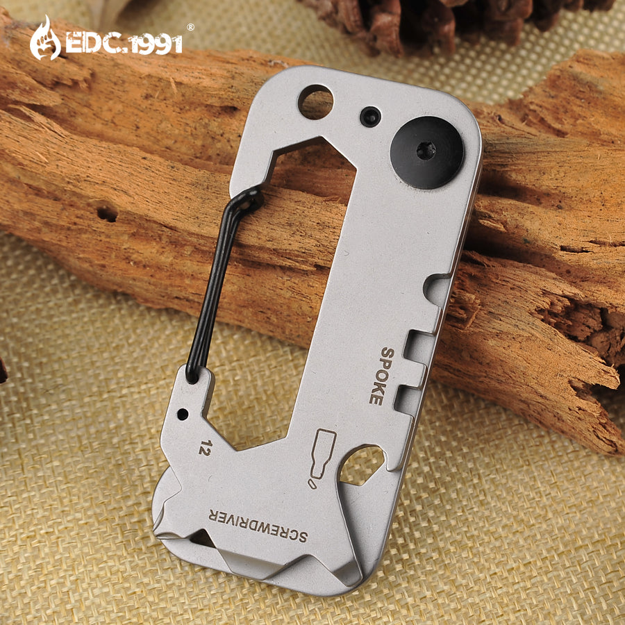 420 stainless steel Outdoor portable tool Multitools EDC stainless steel multi-function tool keychain Camping survival gear