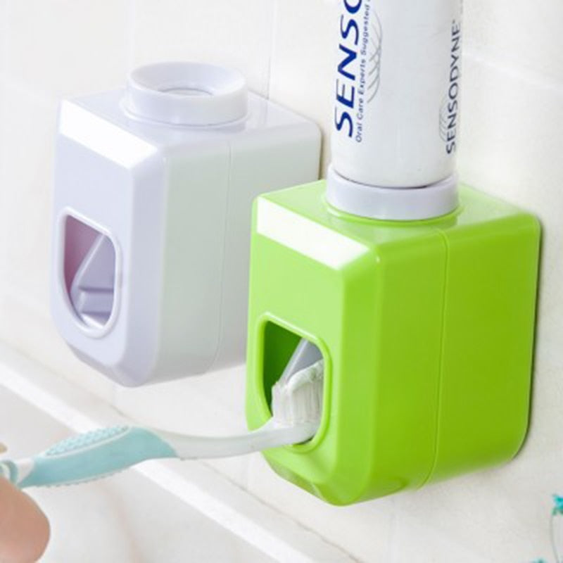 Wall Mounted Hands Free Automatic Toothpaste Squeeze Dispenser