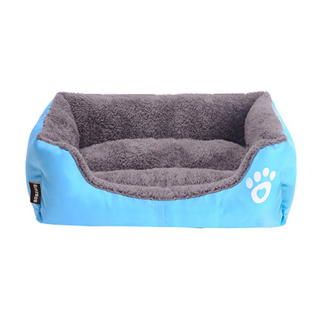 Rectangle Soft Dog House For Small Dog Middle Dog Mat Warm Cat Bed Nest Pet Sleeping Bag  Puppy Bed Cushion