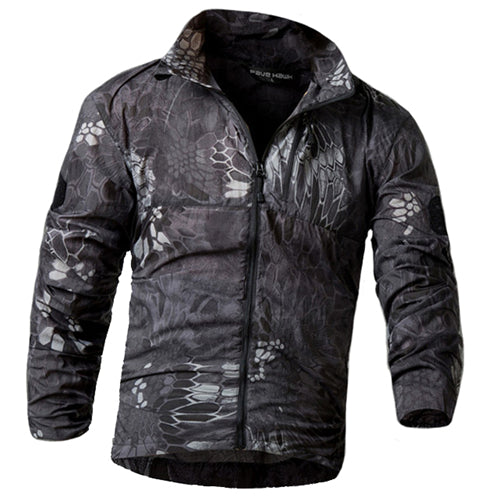 Men's Tactical Military Light Nylon Windbreaker Jacket