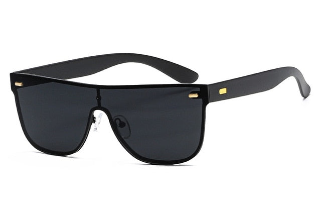 Women's Rimless Alloy Frame UV400 Sunglasses
