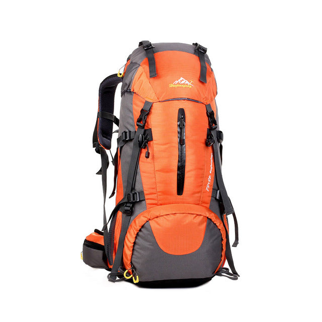 Waterproof Travel Hiking Backpack 50L, Sports Bag For Women Men, Outdoor Camping Climbing Bag, Mountaineering Rucksack