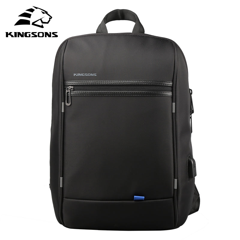 KINGSONS Waterproof Single Shoulder 13.3 Inch Laptop Travel Business Backpack