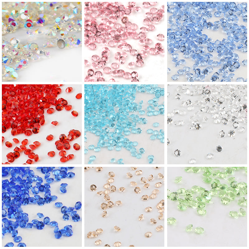 Crystal 1.1mm Pixie Crystal Nail Rhinestone Glass Micro Rhinestones For 3D Nails Art Decorations Manicure Tools