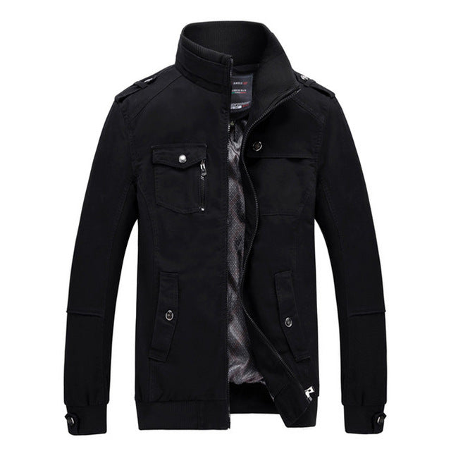 Men's Business Casual Bomber Jacket