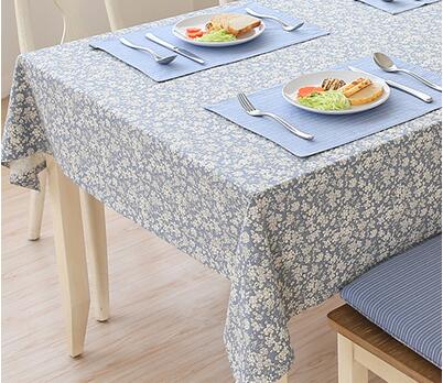 Elegant Tasseled Cotton Linen Tablecloth