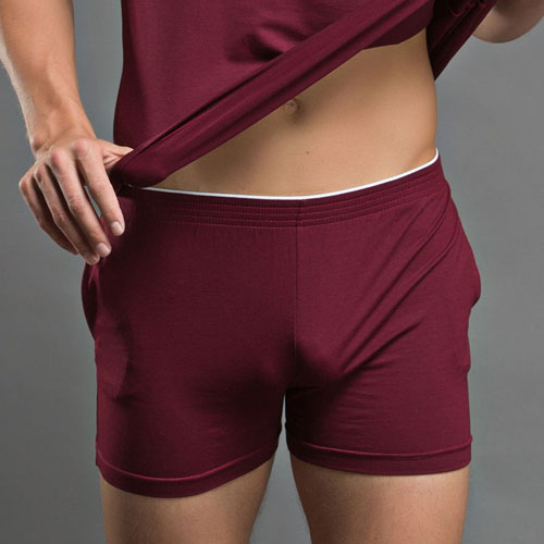 New low-waist men's boxer underwear  100% cotton   boxer  male loose plus size underwear 5 colors size M/L/XL