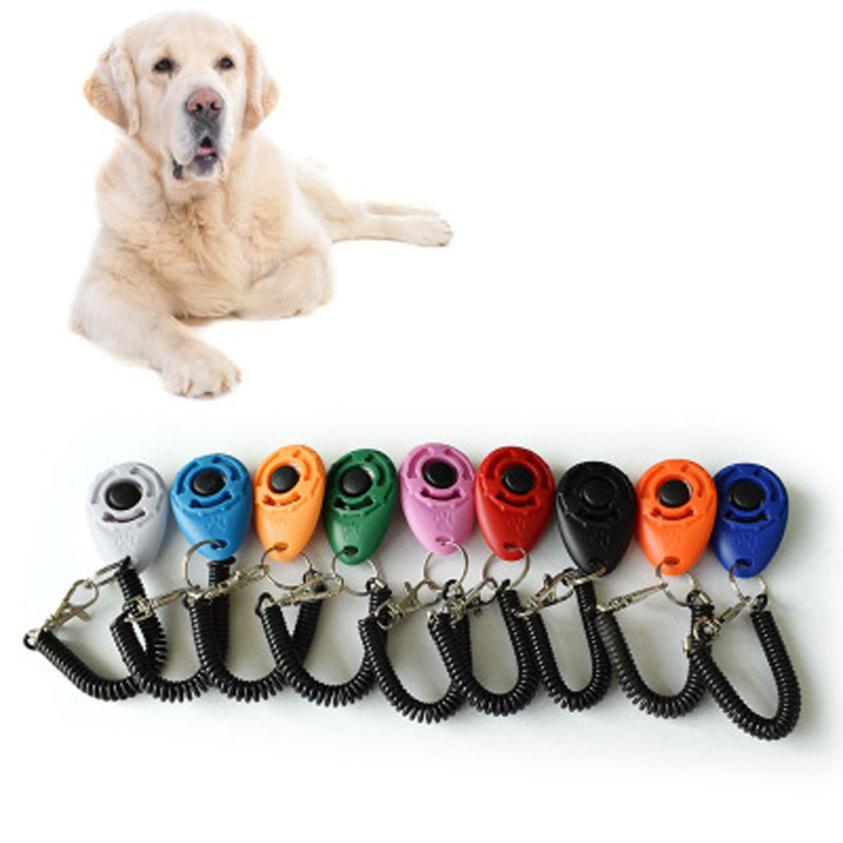 Dogs Training Clicker Universal Pet Trainer Keychain