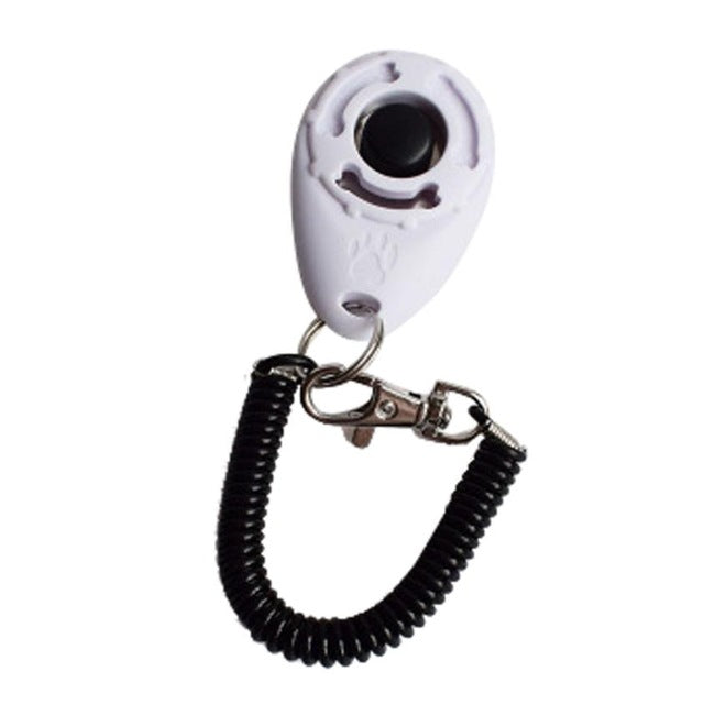 Dogs Training Clicker Universal Pet Trainer Keychain