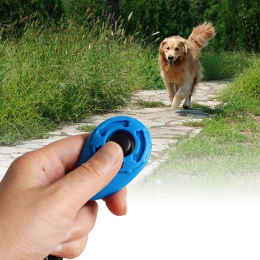 Dogs Training Clicker Universal Pet Trainer Keychain