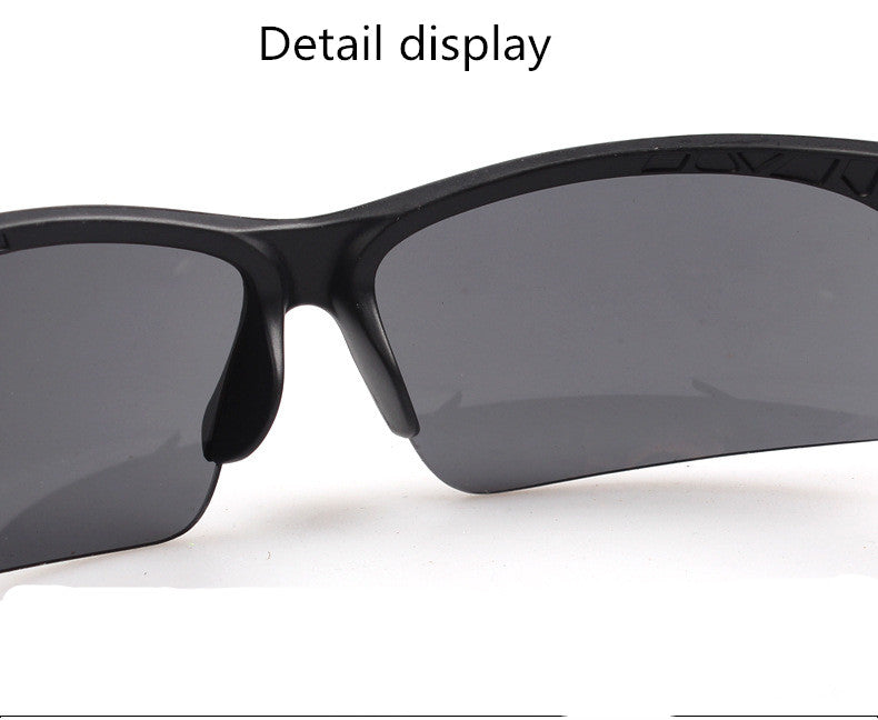 Luxury Brand Sunglasses Men's Sports Night Vision Glasses UV400 Retro Fashion Classic Goggles Black Sun Sunglasses