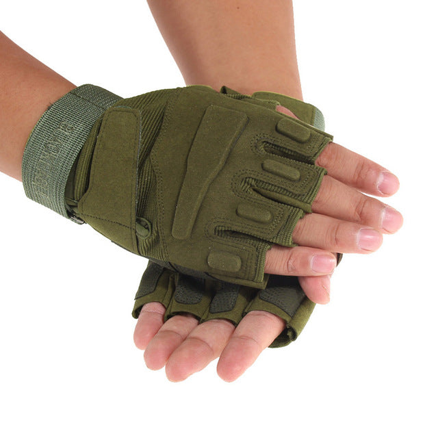 Army Bicycle Outdoor Tactical Gloves Sprots Gym Paintball Airsoft Gloves Hunting Motorcycle Racing Gloves