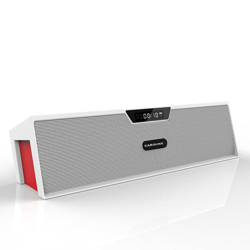 Wireless Bluetooth Portable FM Stereo Sound Bar with Mic & USB Outlet