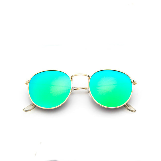 Metal uv400 sun glasses