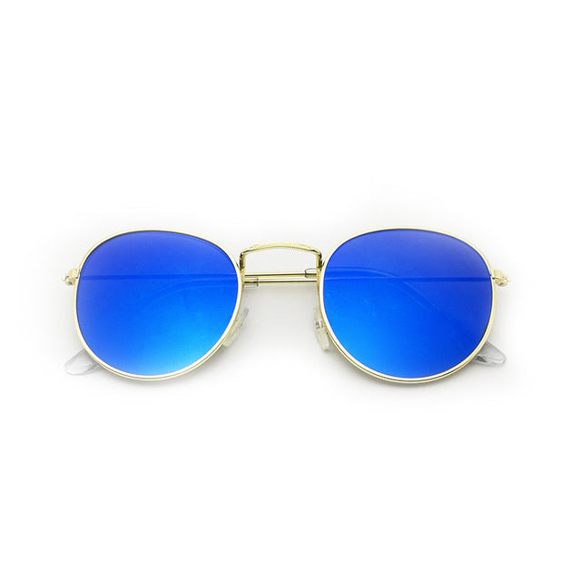 Metal uv400 sun glasses