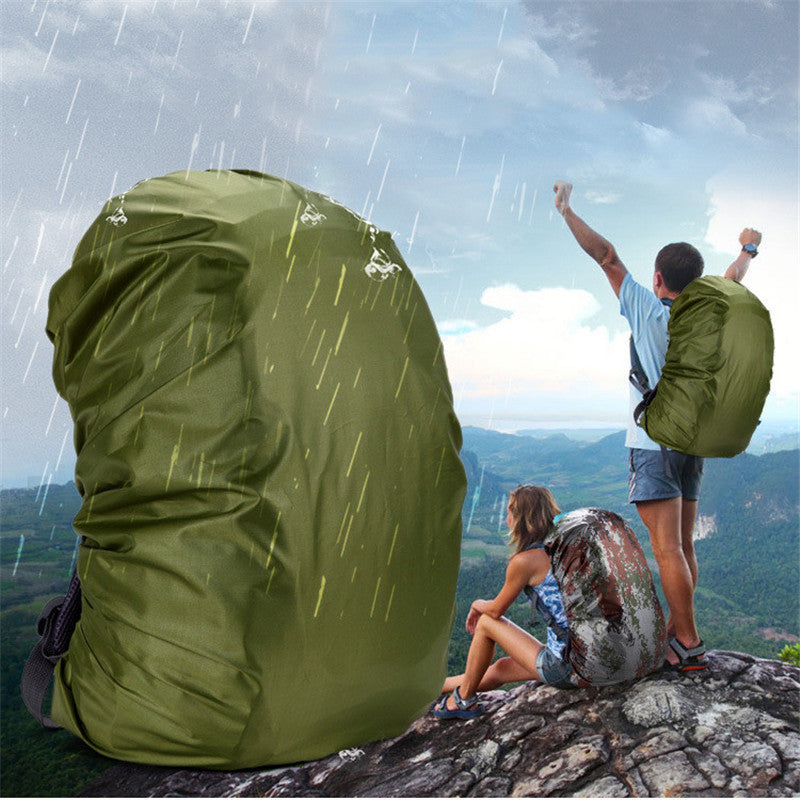 Nylon Army Green Camouflage Lightweight Backpack Rain Cover
