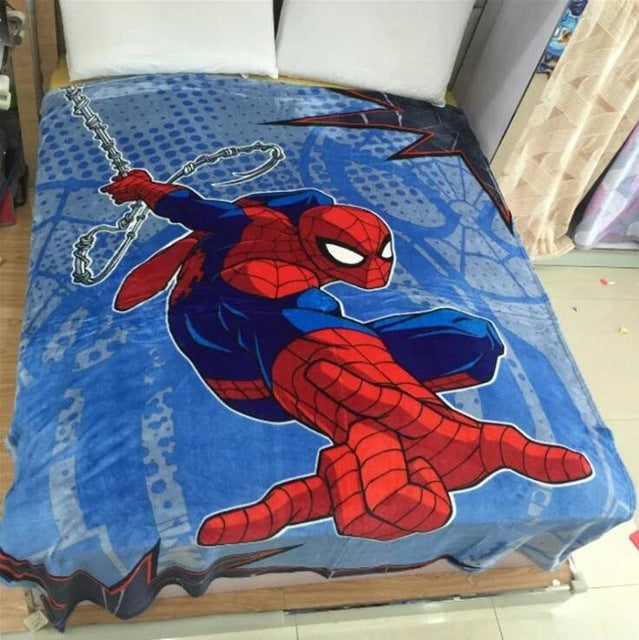 The Avengers Hero  Cartoon Flannel Blanket