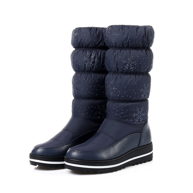 Women's Non-Slip Waterproof Snow Boots