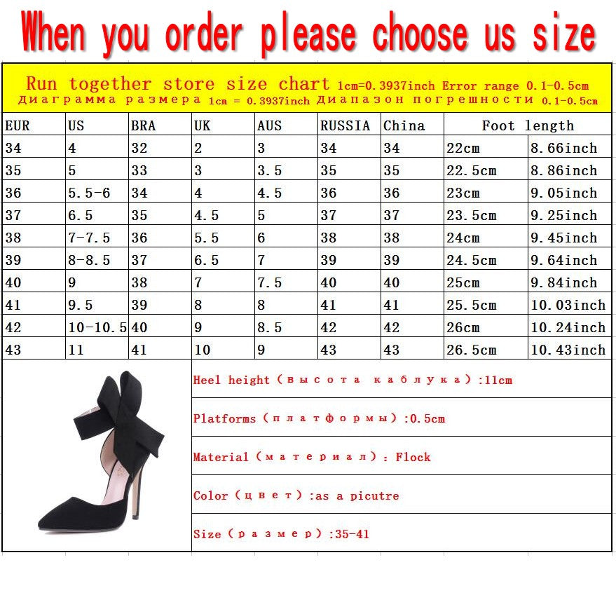 Women's Pointed Butterfly-Knot High Heels