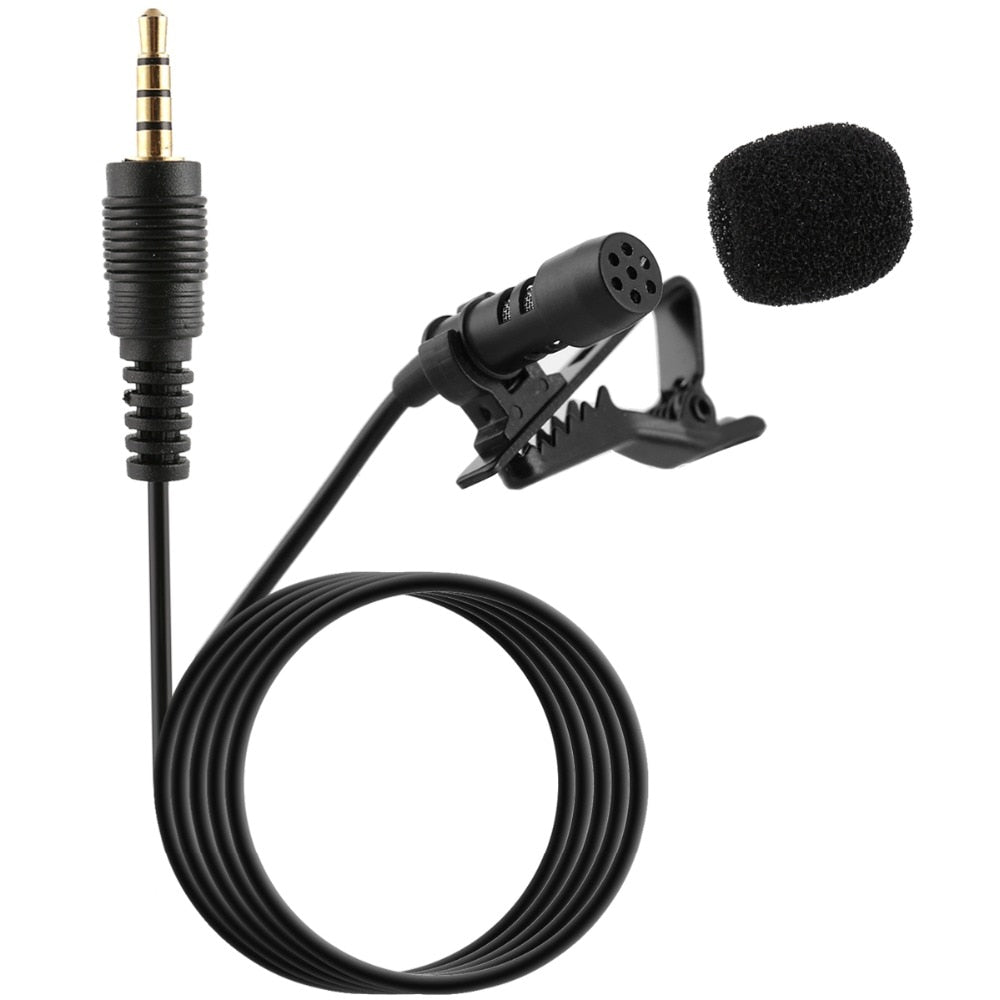 Professional Mini HiFi Stereo AUX Microphone