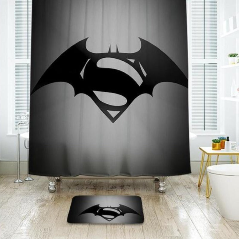 Waterproof Polyester Batman Shower Curtain