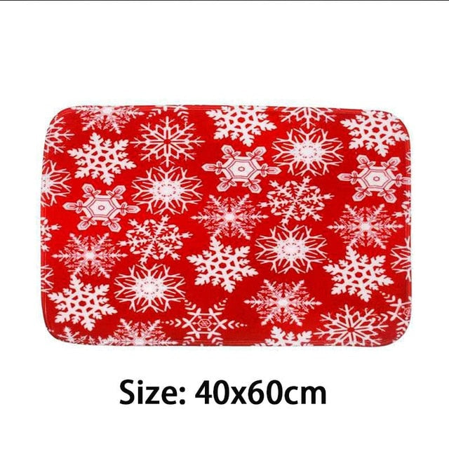 Outdoor Christmas Holiday Door Mats