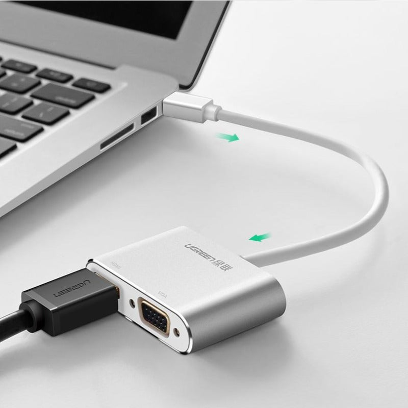 Mini Thunderbolt MacBook Port Converter to HDMI & VGA