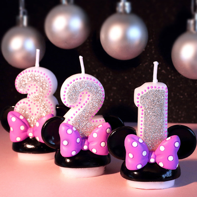 Birthday Cake Number Candles