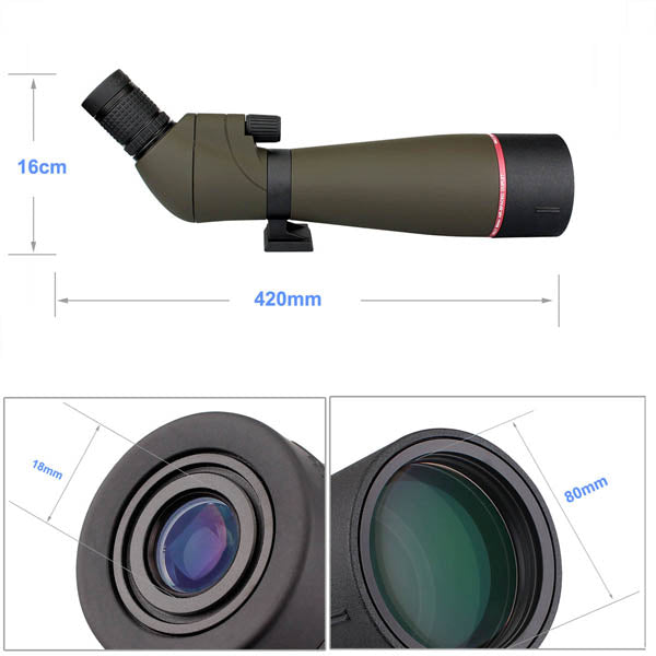 SV13 Monocular Zoomable Spotting Scope for Smart Phones