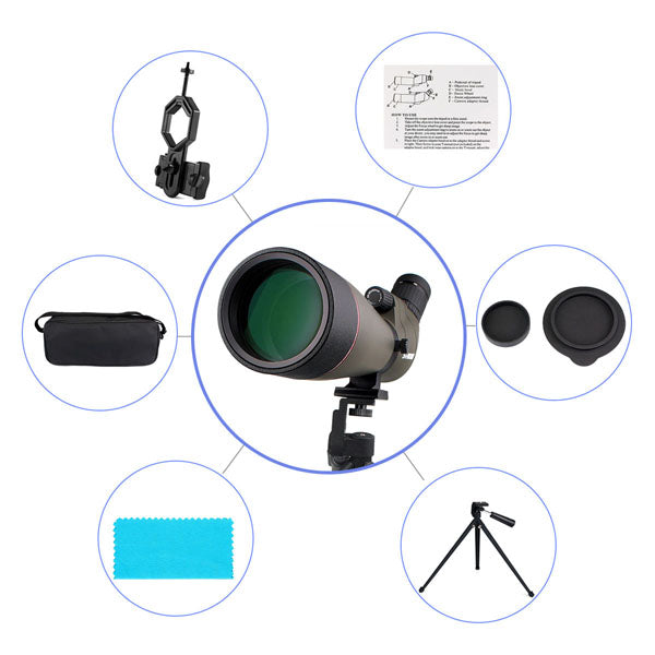 SV13 Monocular Zoomable Spotting Scope for Smart Phones