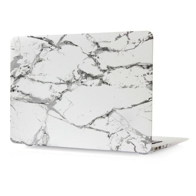 Marble Stone Design MacBook Case with Keyboard Cover & Dust Plugs