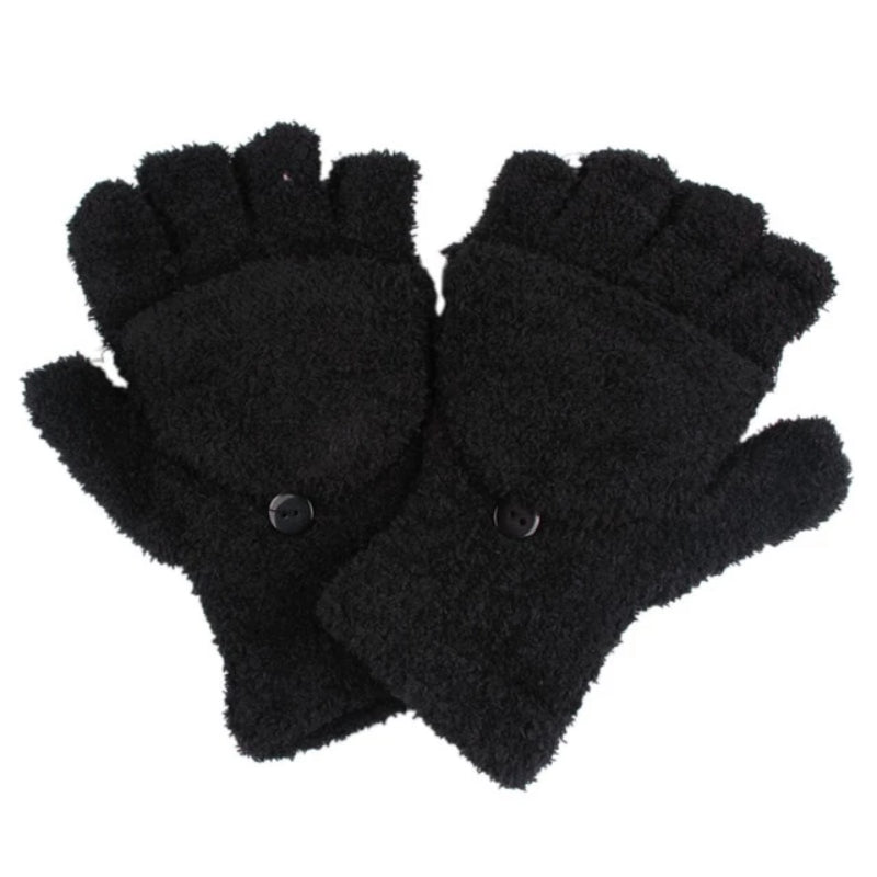 Lady's Winter Fingerless Gloves