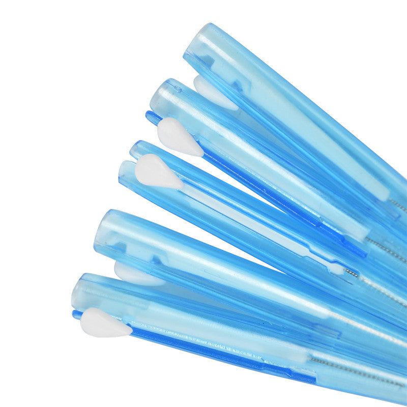 60pcs 0.6/0.7MM Dental Slim Soft Interdental Brush Brush