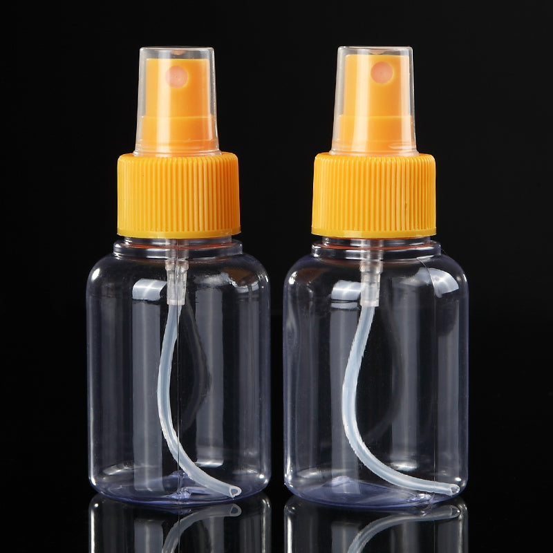 2 Pack: 60mL Refillable Trasnparent Spray Bottles