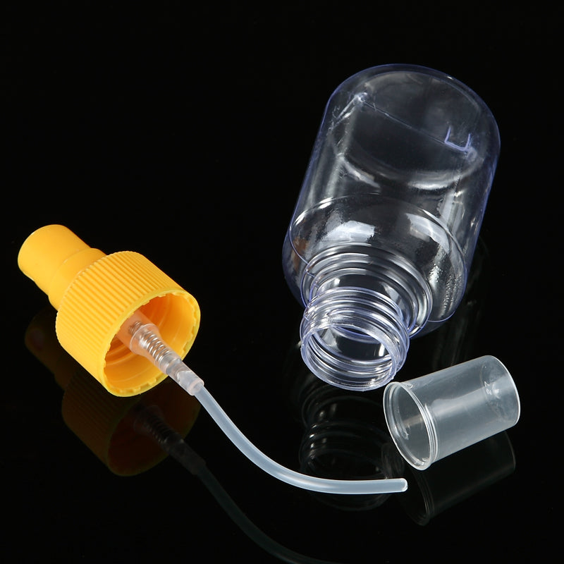2 Pack: 60mL Refillable Trasnparent Spray Bottles