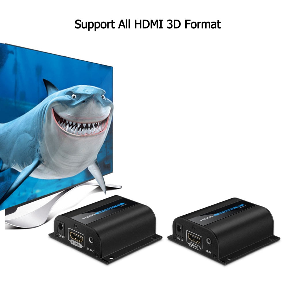 HD 1080P HDMI Extension Transmitter with Ethernet Cable Support