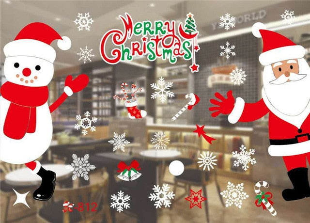 Christmas Window Stickers