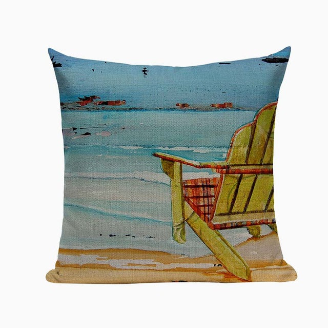 High Quality Relaxation Beach Inspired Couch Cushion Covers