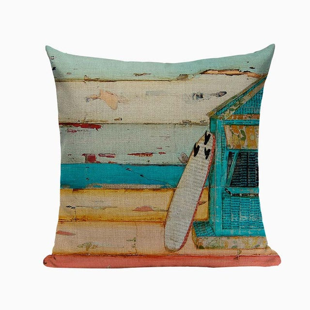 High Quality Relaxation Beach Inspired Couch Cushion Covers