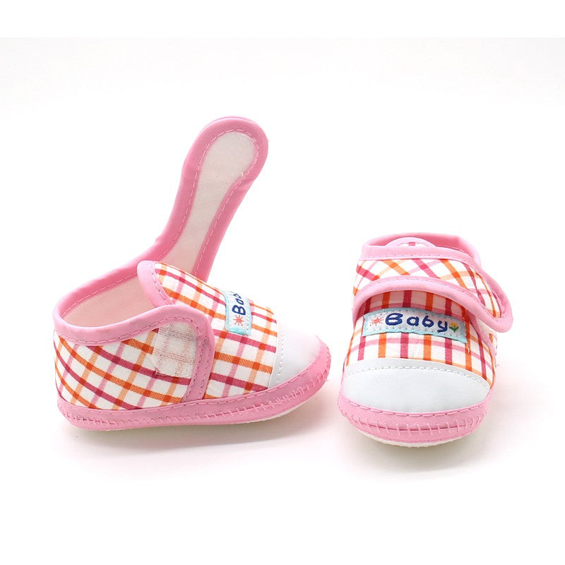 Baby Toddler Cotton Crib Shoes First Wewborn Girl Boy Soft Sole Anti-skid Sneaker Casual Shoes Prewalker