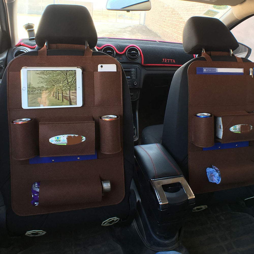 Multi-Pocket Backseat Hanging Car Organizer