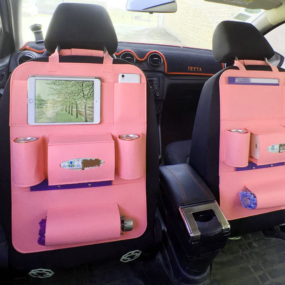 Multi-Pocket Backseat Hanging Car Organizer