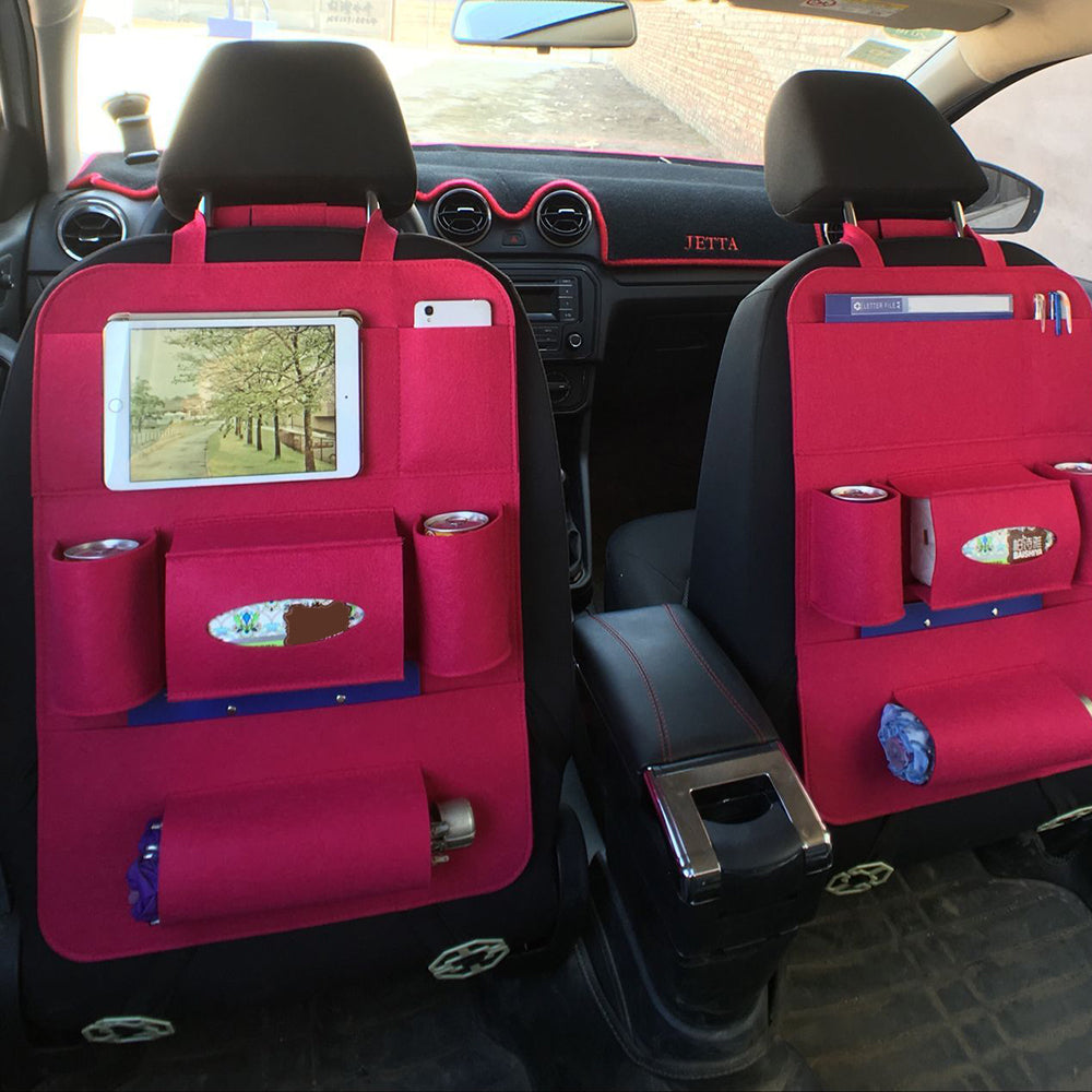 Multi-Pocket Backseat Hanging Car Organizer