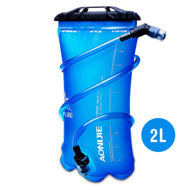 AONIJIE Outdoor Water Bag For Camping Hiking Climbing Cycling Running Foldable PEVA Sport Hydration Bladder 1.5L 2L 3L