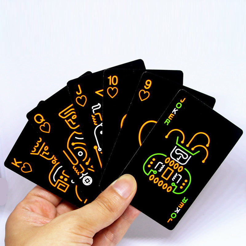Fluorescent Glow-in-the-Dark Playing Cards