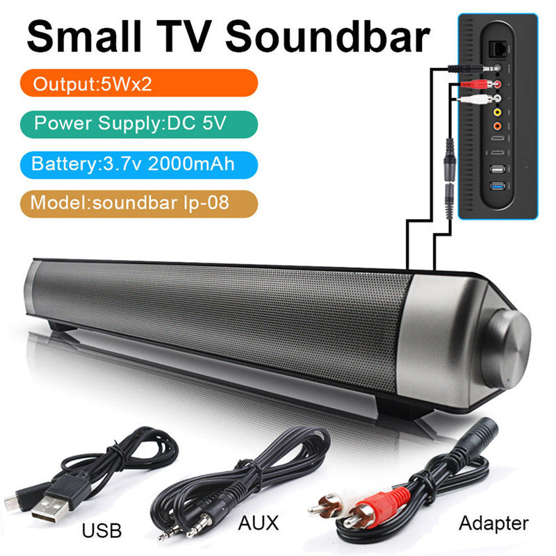 Enhanced Wireless Bluetooth Subwoofer Sound Bar