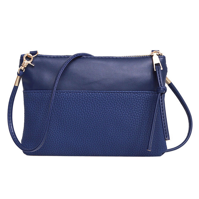 New PU Leather Women Small Messenger Bag Sling Shoulder Bags Fashion Female Shoulder Crossbody Bags Women Mini Clutch Handbags