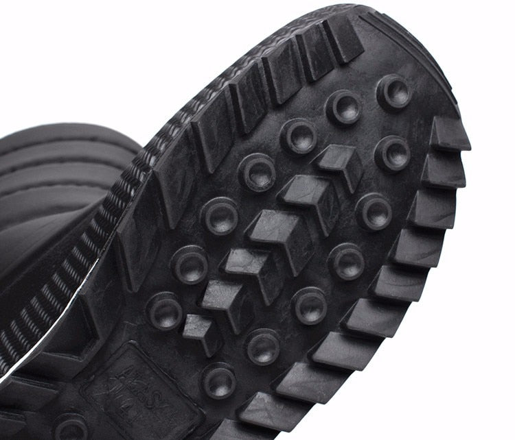 Men's thick Plush Waterproof Slip-Resistant Winter Shoes